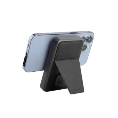 Energea MagPac Grip 10000mah Power bank with Built-in Stand/Grip - Gun/Blk